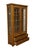 Late 20th Century Rare Robert Sonneman for Stanley Furniture Urban Primitive Collection Mission Style 45" Curio Display Cabinet 178-11-11 For Sale - Image 5 of 12