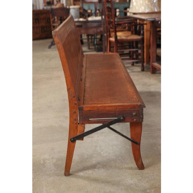 1920s Vintage American Folding School Bench Chairish