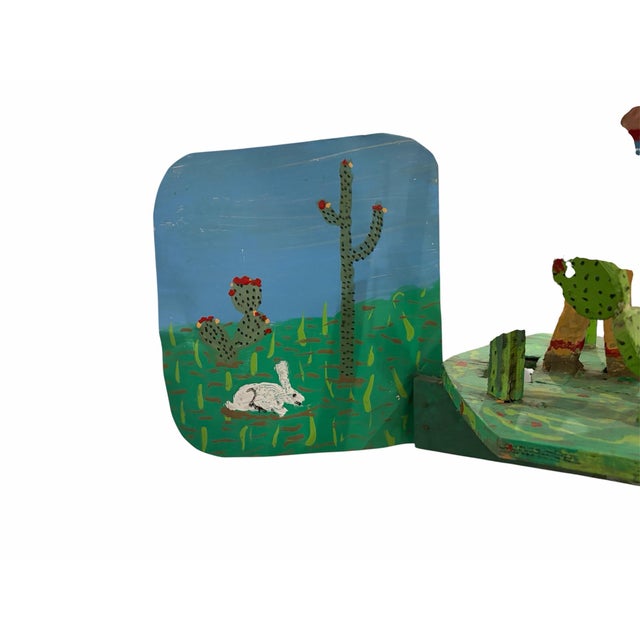 2000 - 2009 William Holzman Folk Art Whirligig Weathervane For Sale - Image 5 of 9