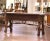 19th Century Spanish Baroque Carved Oak Console With Breccia Marble Top For Sale - Image 11 of 12
