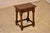 Late 18th Century English Oak Joint Stool For Sale - Image 4 of 9