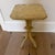 Vanilla Antique Primitive Painted Wood Side Table For Sale - Image 8 of 11