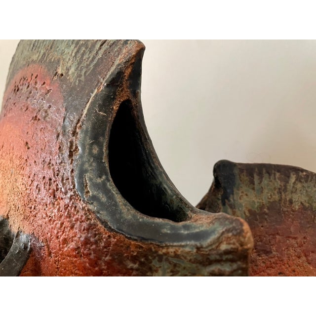 Bonardot, Large Abstract Piece, 2000s, Ceramic For Sale - Image 3 of 13