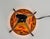Metal Vintage Moroccan Hand Made Leather Wrought Iron Hanna Dyes Table Accent Lamp For Sale - Image 7 of 11