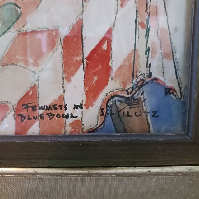 I.L. Glutz was a fictitious name used by several Baltimore realist artists to fool customers as a protest to "modern" art....