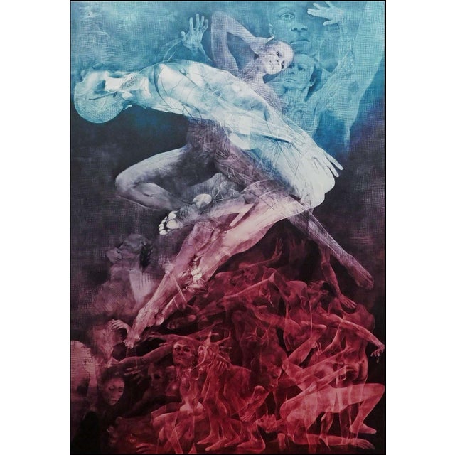 G H Rothe Dawning Framed 1987 Dancer Hand Signed Art Limited Edition on Paper For Sale In Denver - Image 6 of 6