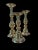1980s Polished Brass Candlesticks Set of 3 For Sale - Image 5 of 12