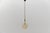 Mid-Century Modern Petit Amber Bubble Glass Hanging Lamp by Helena Tynell for Limburg, Germany, 1950s For Sale - Image 3 of 9