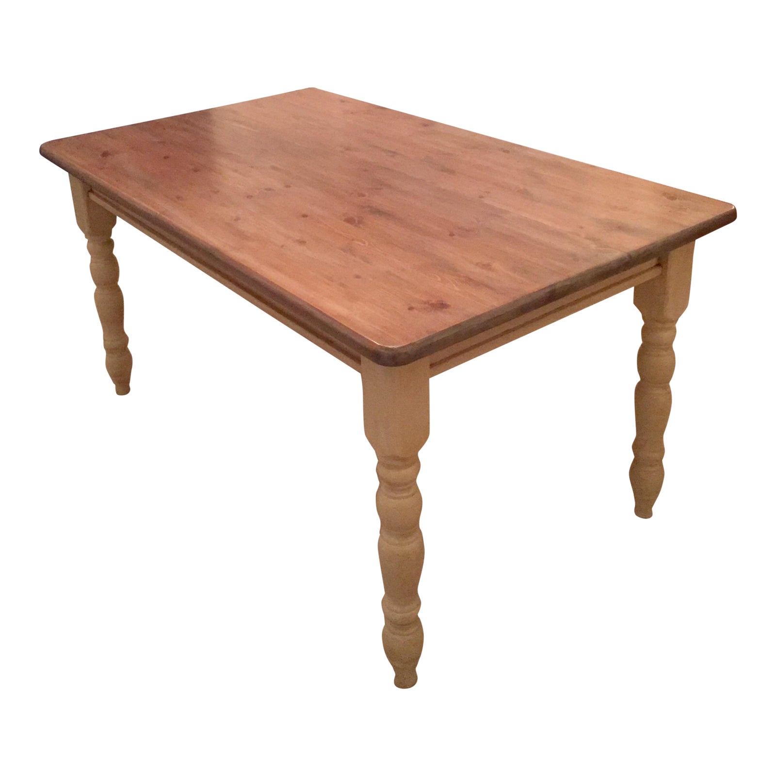 Pottery Barn Farmhouse Dining Table Chairish