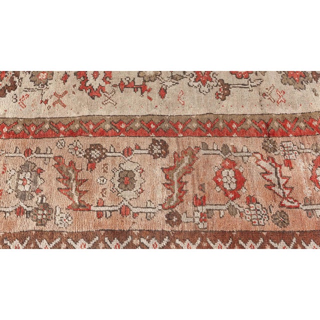 Late 19th Century Early 20th-Century Turkish Ghiordes Rug For Sale - Image 5 of 8