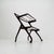 Mid-Century Italian Serving Trolley in Wood and Glass by Cesare Lacca, 1950s For Sale - Image 3 of 11