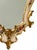 Antique 1920's Italian Giltwood Gold & Bisque Wall Mirror With Hand Painted Wild Flowers For Sale - Image 11 of 15