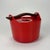 Red Enamel and Cast Iron Pot by Timo Sarpaneva for Rosenlew of Finland, 1960s For Sale - Image 11 of 11