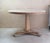 Early 19th Century Small Antique English Palladian Style Round Bleached Table, 1835 For Sale - Image 5 of 9