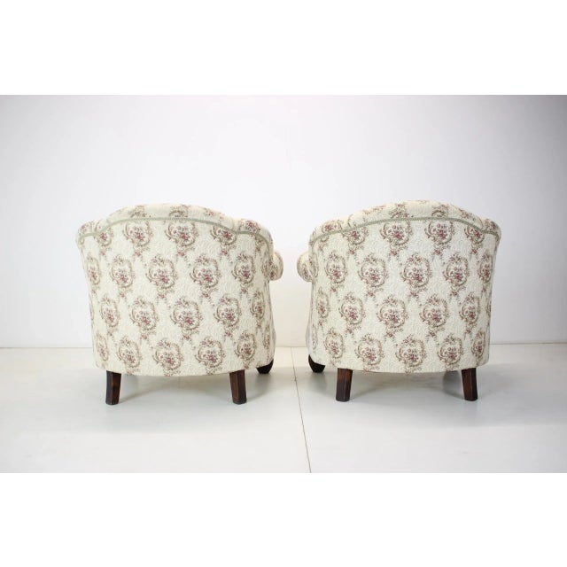 Art Deco Armchairs, Czechoslovakia, 1930s, Set of 2 For Sale - Image 10 of 15