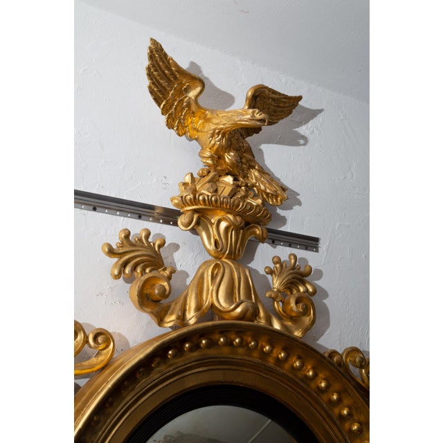 19th Century Continental Gilt Early 19th Century Wall Mirror For Sale - Image 5 of 10