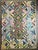 Vintage handmade patchwork cotton quilt with flannel backing. Perfect condition. Measures 88” x 62”.