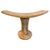 A beautiful hand carved African headrest with lovely patina. Circa 1950. We only select the best. Own an Andrianna...