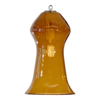 Gama Pendant Light from the Versuvius Collection in Amber For Sale