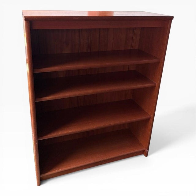 1960s Mid-Century Danish Teak Compact Bookcase, 1960s For Sale - Image 5 of 8
