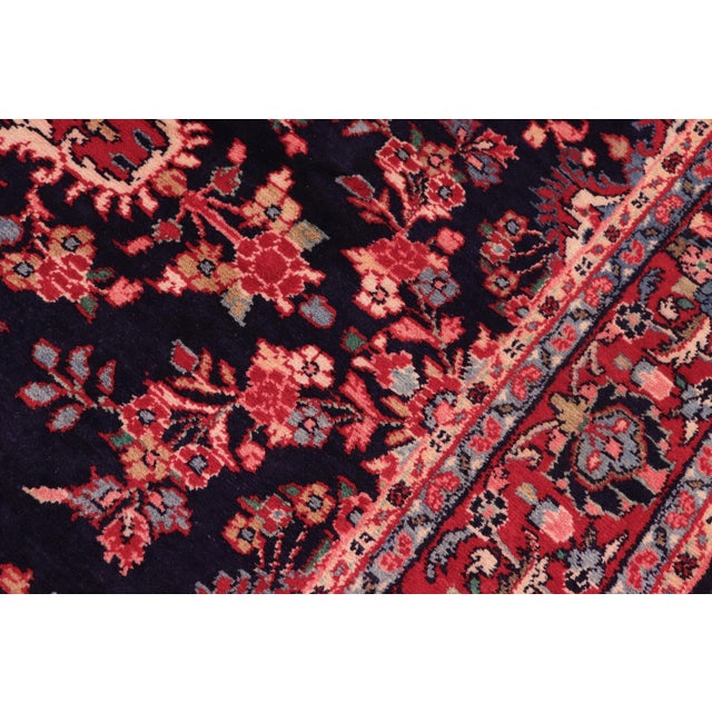 Vintage Hand-Knotted Wool Rug – 7.1 X 9.10 For Sale In New York - Image 6 of 8