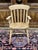 Vintage English Beechwood Armchair, 1980s For Sale - Image 4 of 9