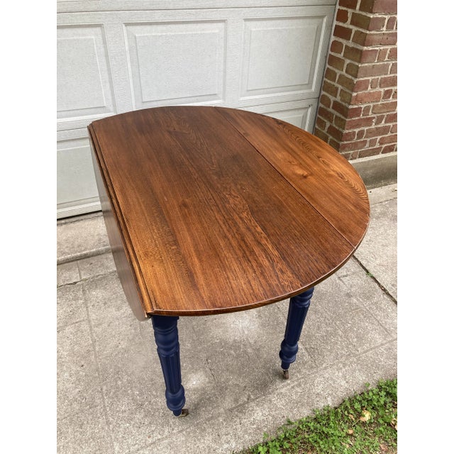 Louis XVI Style Drop-Leaf Table, 19th Century For Sale - Image 5 of 18