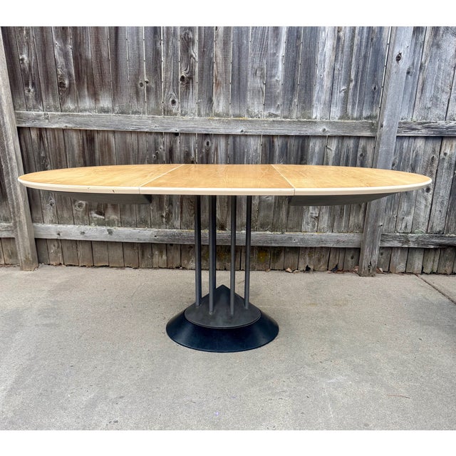 1990s Postmodern Extension Table Attributed to Peter Maly For Sale - Image 5 of 8