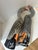 Early 20th Century Hand Carved and Painted Wooden Goose Sculptures - A Pair For Sale - Image 10 of 12