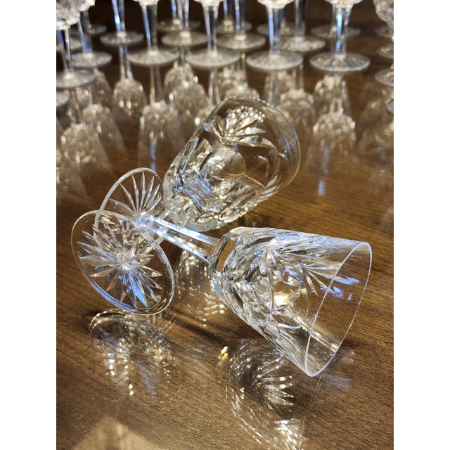 Ashling Cut by Waterford Crystal Stemware Collection Service for 12 - 48 Pieces For Sale - Image 12 of 12