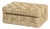 Natural Abaca Rope Hinged Box- Suede Interior 8.75" x 6" x 4" For Sale