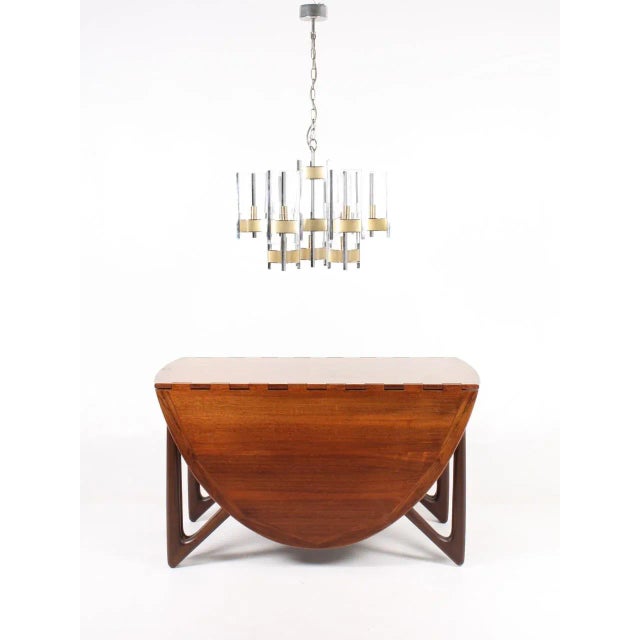 Mid-Century Italian Chandelier by Gaetano Sciolari, 1960s For Sale - Image 10 of 12
