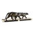This striking Art Deco sculpture of two panthers was created by M. Leducq in 1930. The composition presents two panthers...