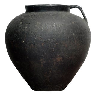 Antique Earthenware Pot from Moldova, 1850s For Sale