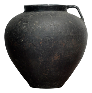 Antique Earthenware Pot from Moldova, 1850s