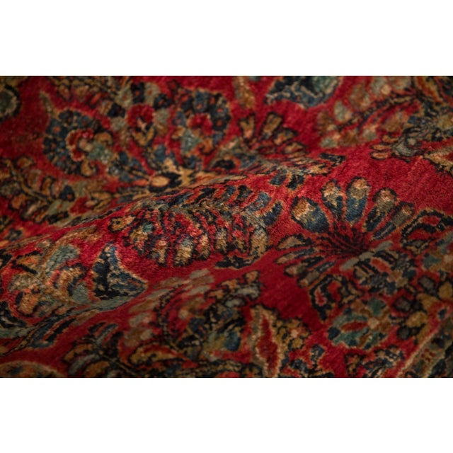 1940s Vintage Sarouk Rug Runner - 2'8" x 8'3" For Sale - Image 5 of 9