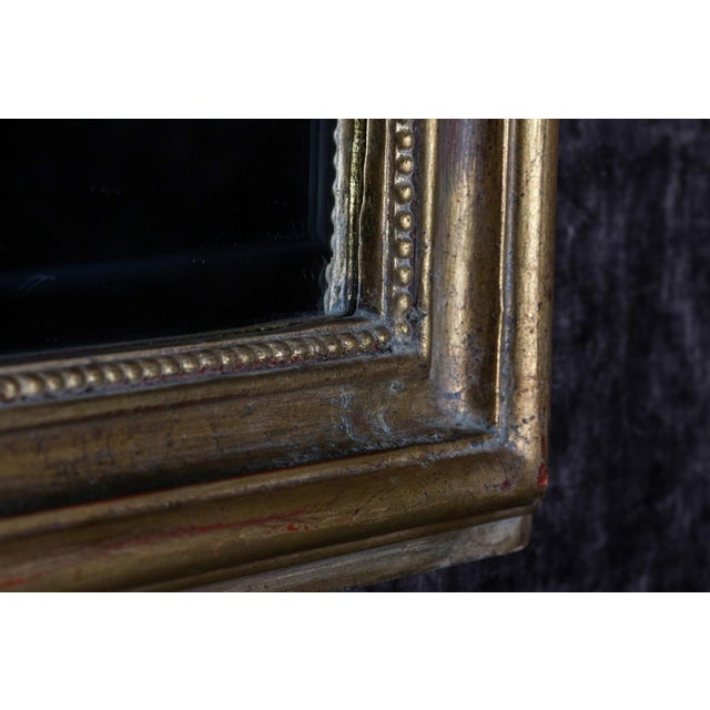 2020s Contemporary Louis Philippe Handcarved Large Napoleon III Mirror For Sale - Image 5 of 10