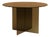 Round Dining Table in Bronzed Glass by Lebanto For Sale