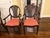 Attributed to Jonathan Charles Set 6 Hepplewhite Wheatsheaf Side Chair (Black) For Sale - Image 10 of 13