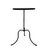 This 21th Century French cast iron bistro table with an iron top captures the charm and durability of classic café...