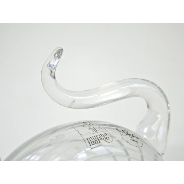 Mid-Century Modern Murano Glass Cat Sculpture by Licio Zanetti, Italy, 1970s For Sale - Image 10 of 18