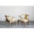 Wood A Pair of Vintage Chinoiserie Chairs Attributed to James Mont For Sale - Image 7 of 12