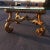 Mid 20th Century Spanish Rococo Style Carved Giltwood & Glass Coffee Table For Sale - Image 10 of 12