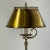 Mid 20th Century Mid-Century Ethan Allen Brass Tole Shade Floor Lamp With Horn For Sale - Image 5 of 13