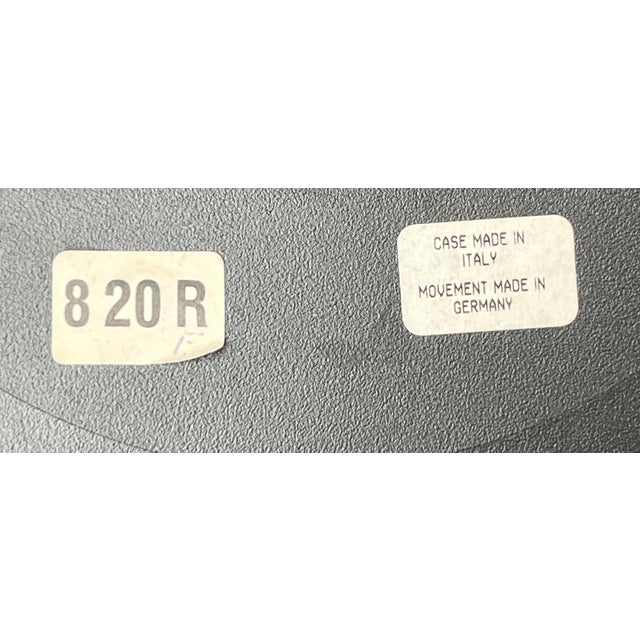 Vintage Italian Wall Clock from Junghans, 1980s For Sale - Image 14 of 18