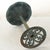 Late 20th Century Contemporary Garden Classical Cast Iron Lily Pad Bird Bath With Sculpted Bird For Sale In Cincinnati - Image 6 of 7