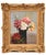 Léon Laurent Galand, Still Life Flowers Vase Carnations, 1920s, Oil on Canvas For Sale - Image 11 of 11