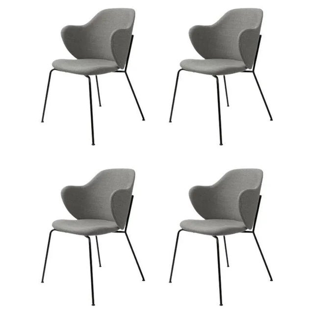 Grey Fiord Lassen Chairs by Lassen, Set of 4 For Sale - Image 9 of 9