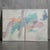 Contemporary Vintage Marilyn Bergstrom Signed Pastel Abstract Diptych – Set of 2 For Sale - Image 3 of 15