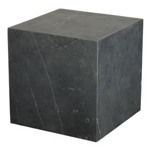 Restoration Hardware Marble Cube Occasional End Side Table